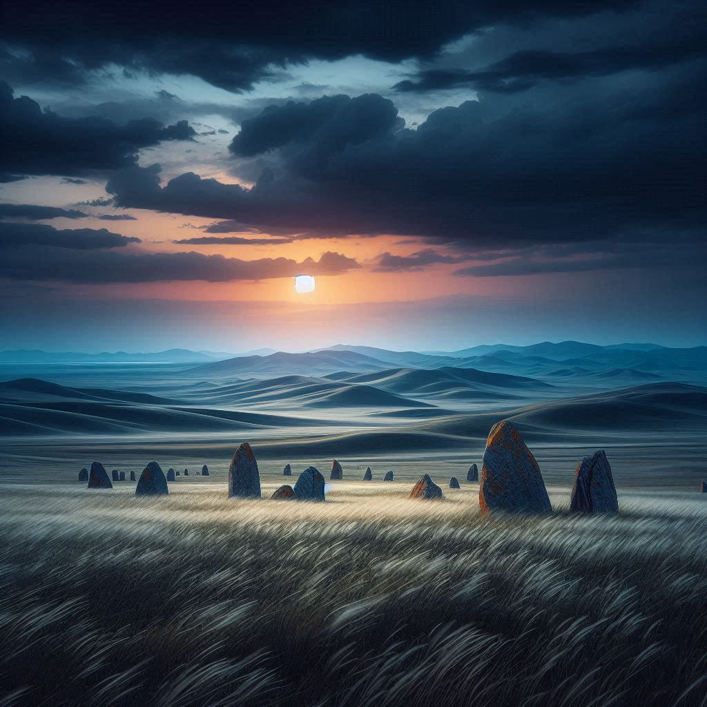 Shadowy Standing Stones & Spectacular Sunrise 2 🌅