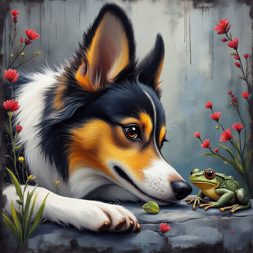 Sheltie Meet Friend !! #3