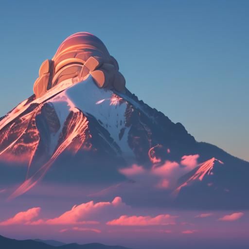 Mount Olympus at dawn