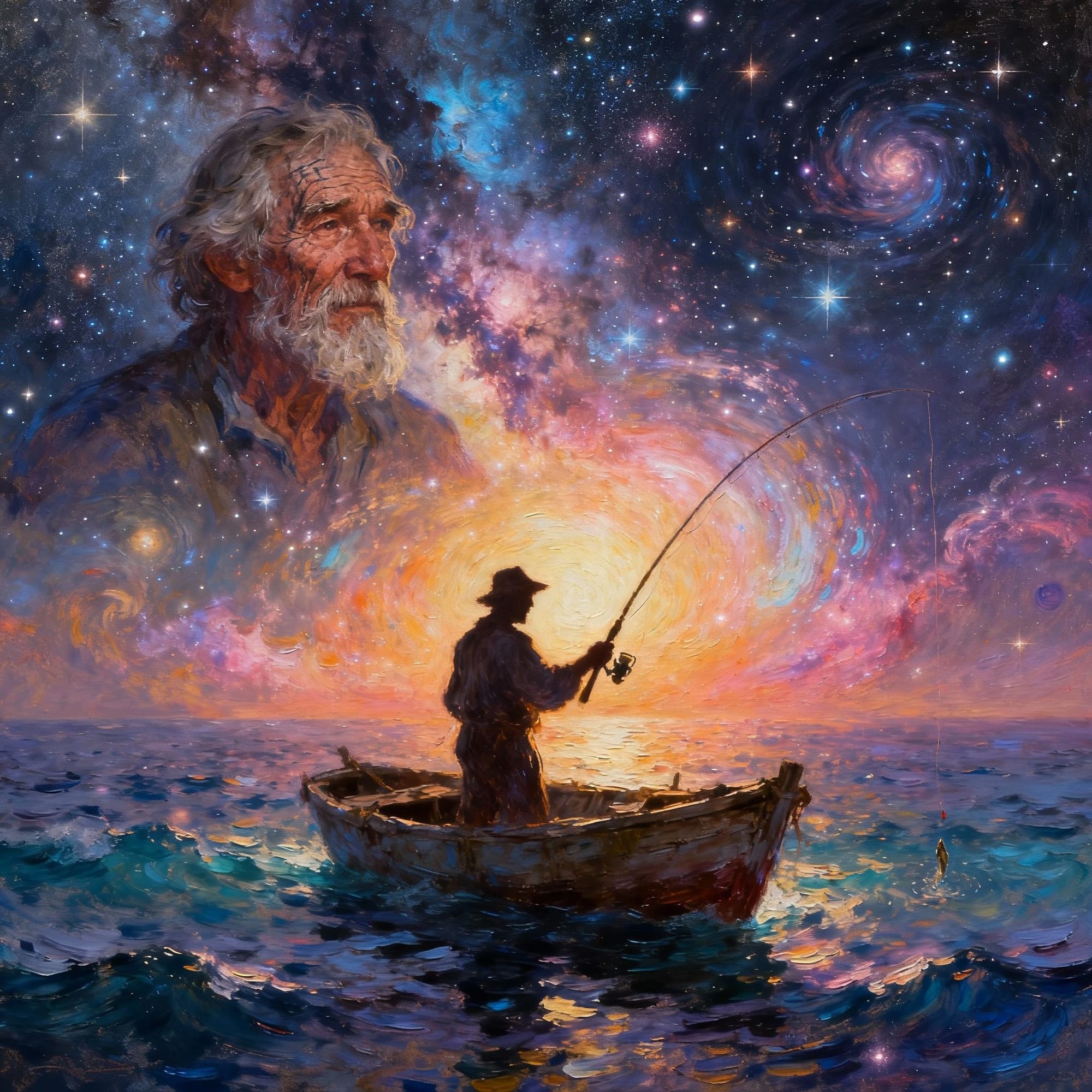 We always went fishing with my father...