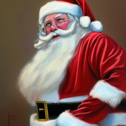 Santa Claus - Ai Generated Artwork - Nightcafe Creator