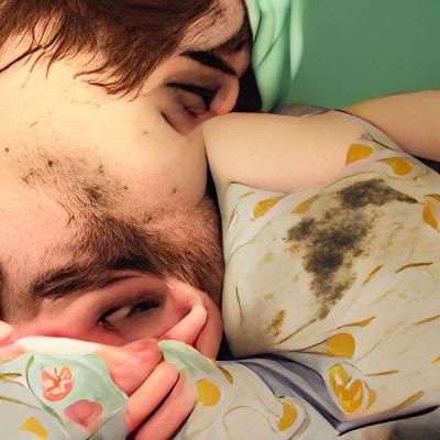Stinky boyfriend actually goes to bed at a reasonable hour f...