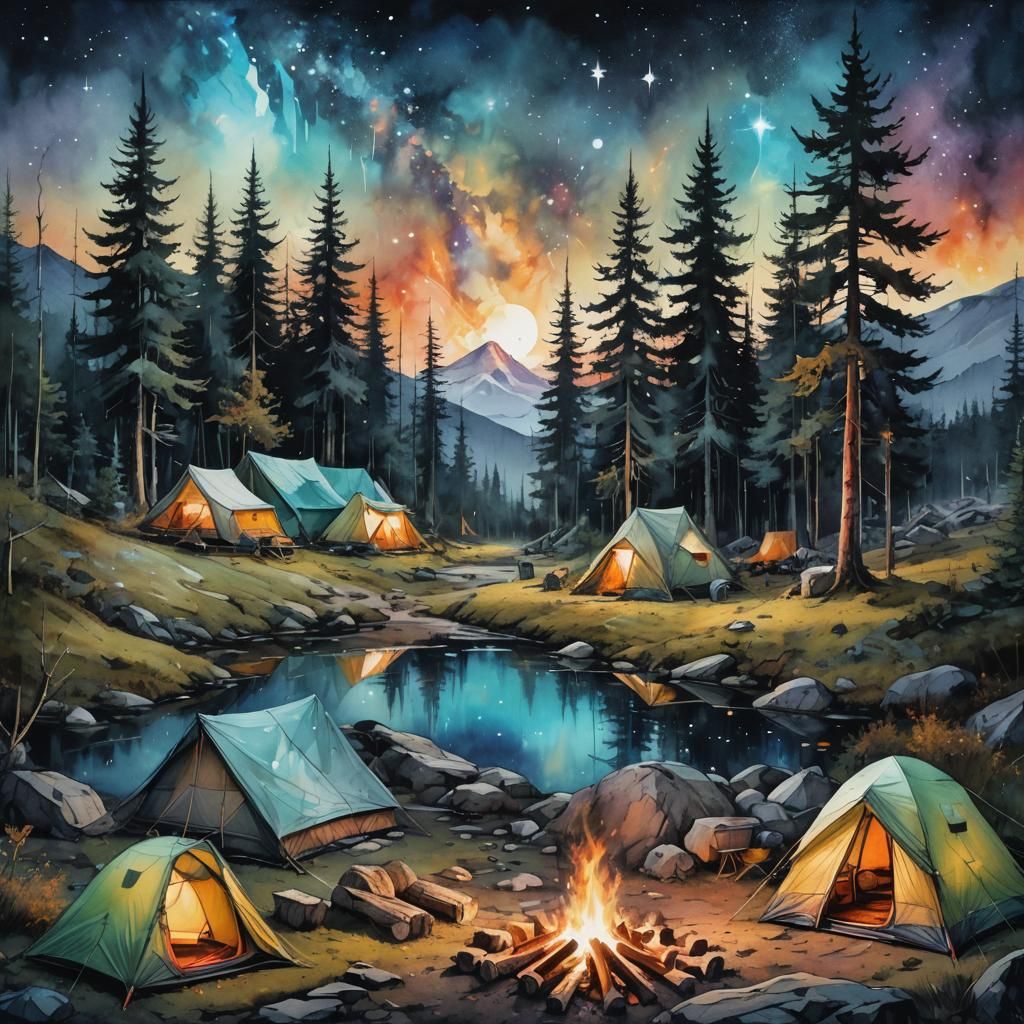 The Perfect Camping Setup (DreamShaper XL Lightning)  by @Mak