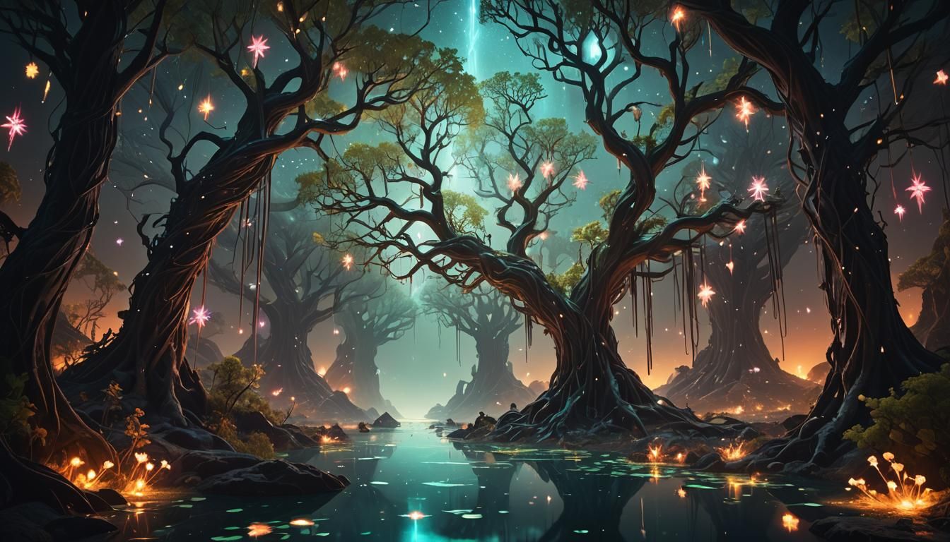 Fantasy landscape