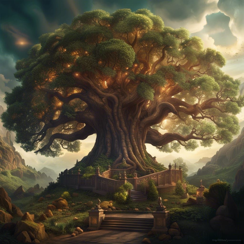 Tree of life - AI Generated Artwork - NightCafe Creator