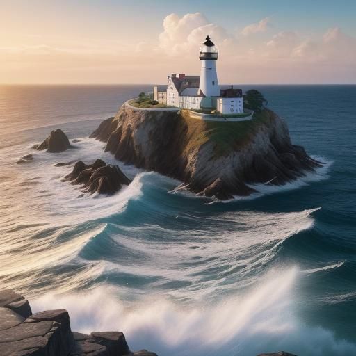 Lighthouse island