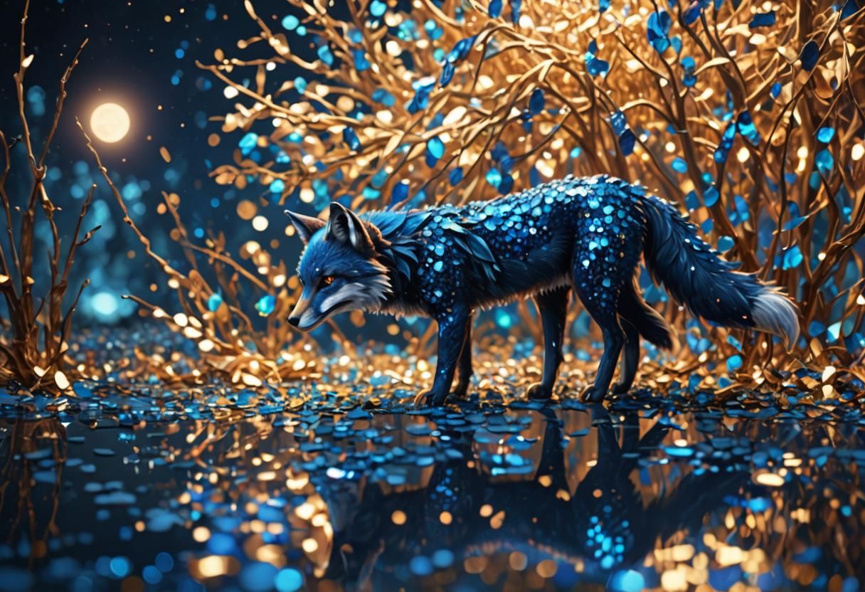 Blue fox