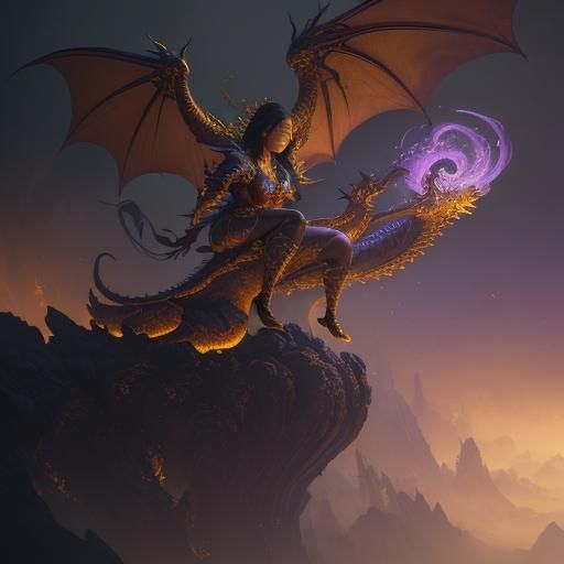 Golden Flying Dragon