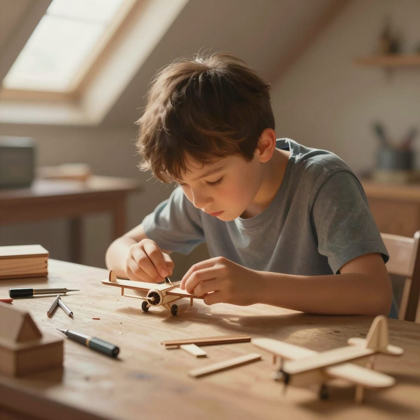 Crafting Model Planes  by @draconewcal