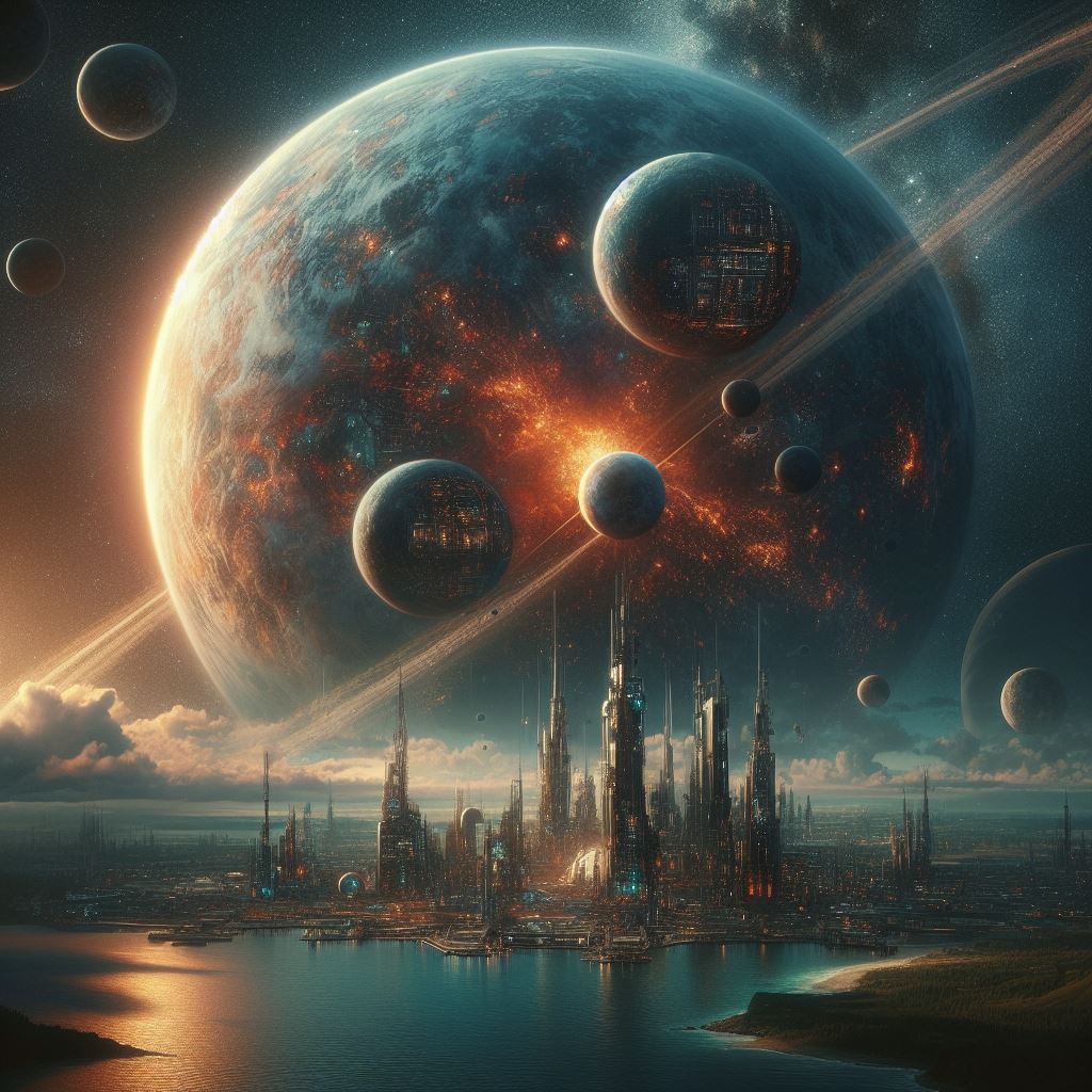 Alien City  by @Tina