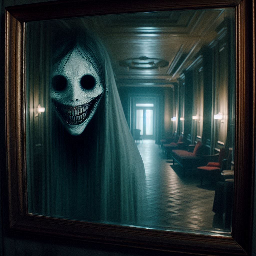 (Bing) Ghostly Grinning Face IV