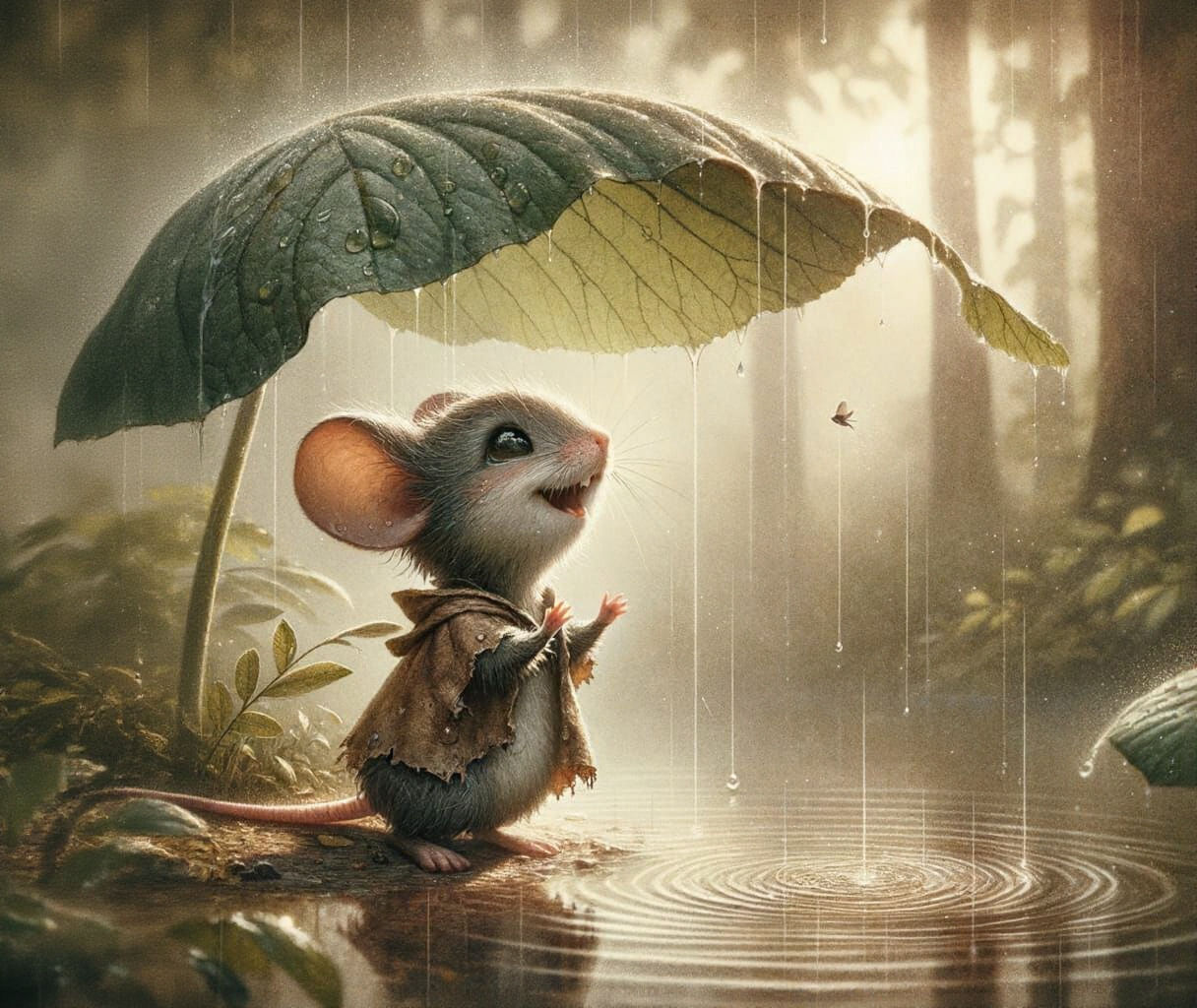 Wonderful Summer Rain  by @Sanne