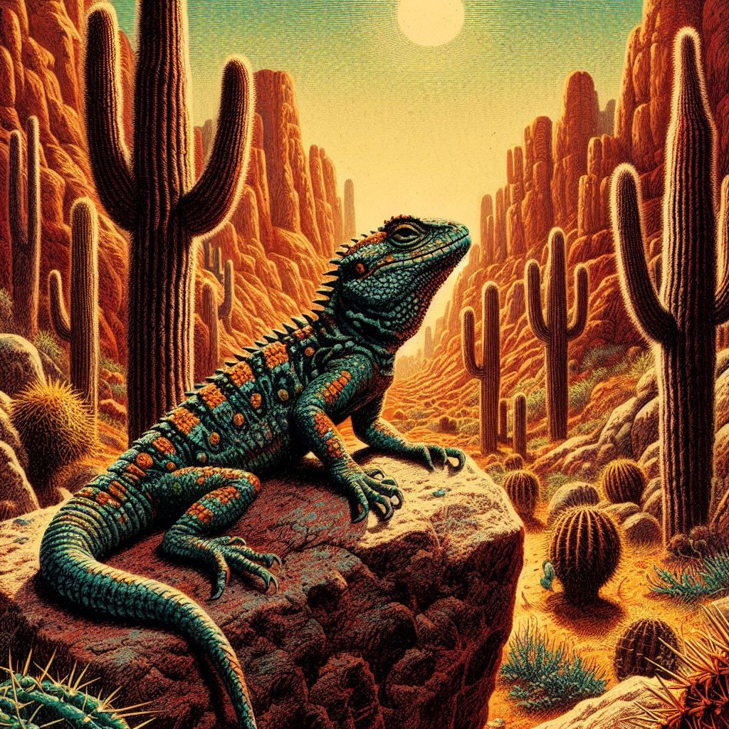 Desert Lizard III