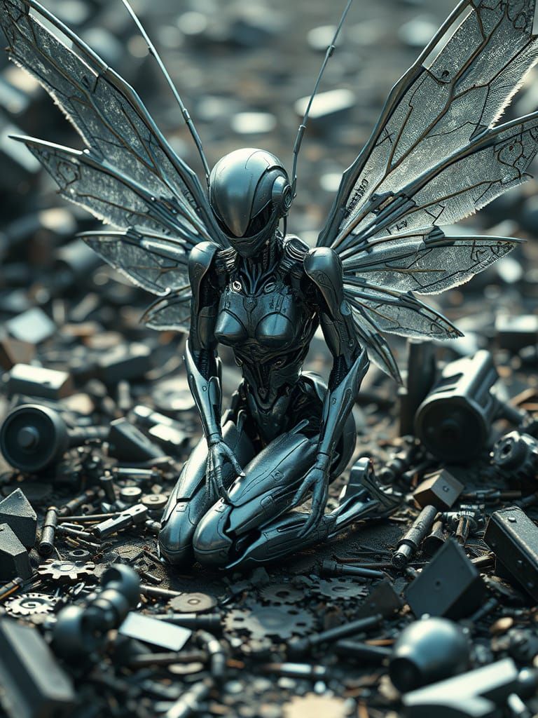 Tech-fairy  by @MW_666 