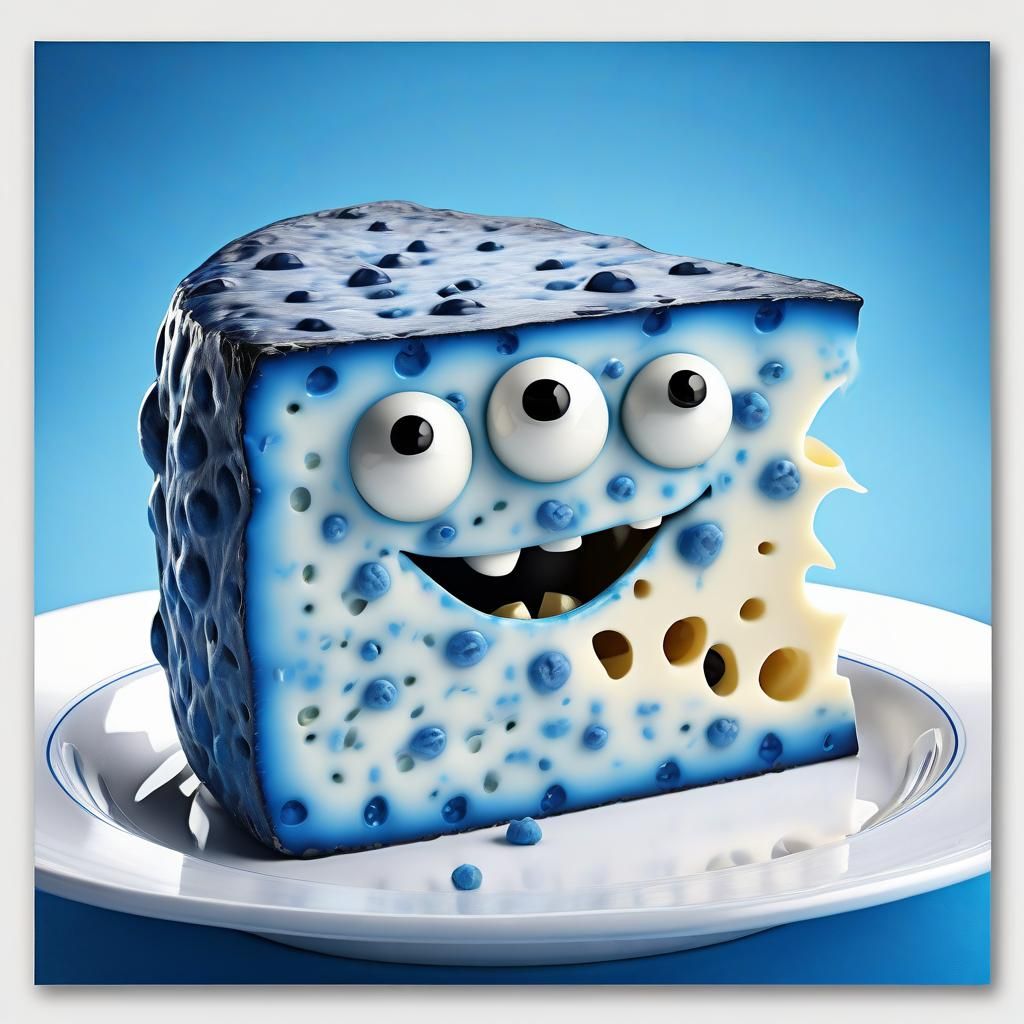 Feeling BLEU? CHEESE it! Come enjoy a slice of my Sharp Chee...