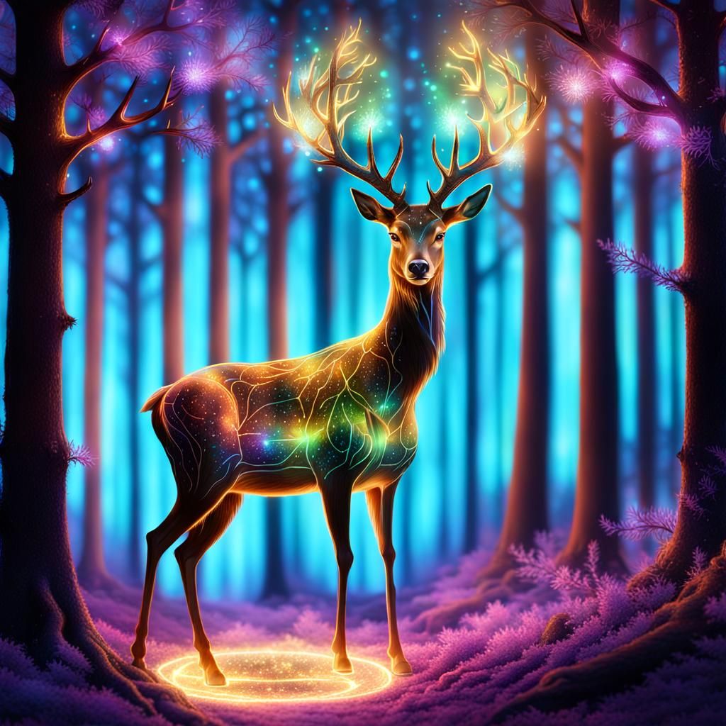 Enchanted Forrest - AI Generated Artwork - NightCafe Creator