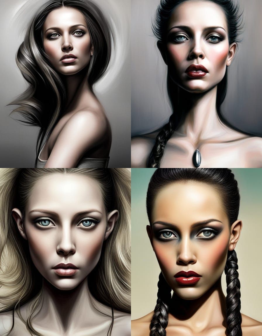 by Ingrid Baars (SDXL Artist Study)
