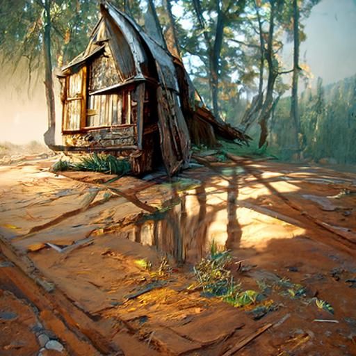 house in the forest