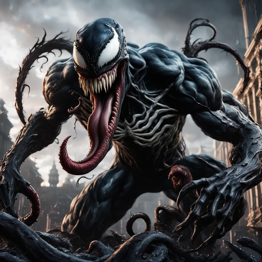 The Venom - Ai Generated Artwork - Nightcafe Creator