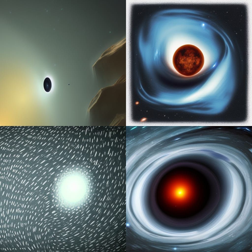 a giant black hole