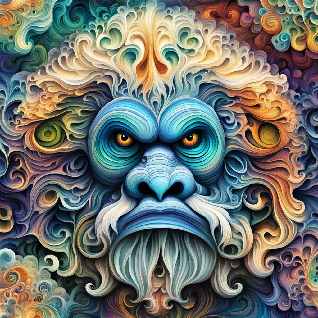 Fancy Yeti - AI Generated Artwork - NightCafe Creator