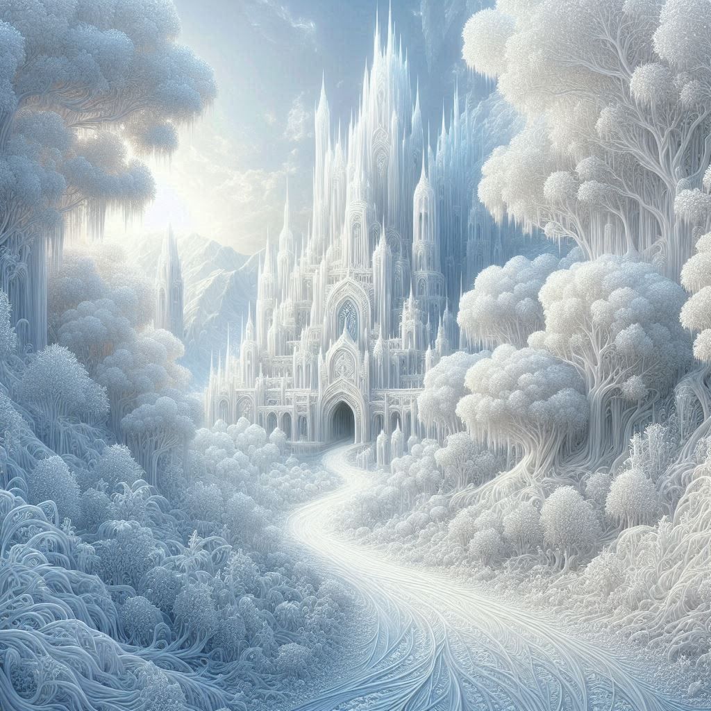 Ice landscape