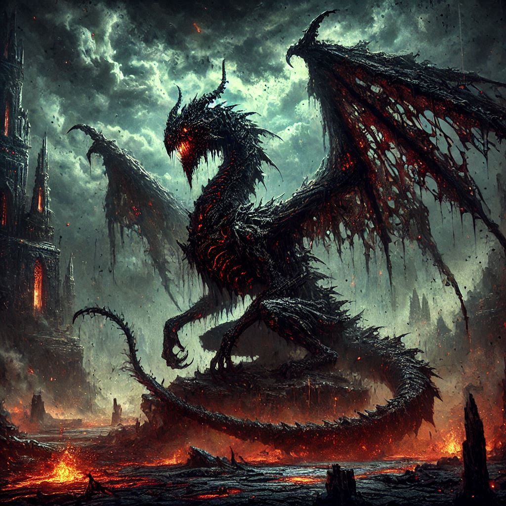 The Charred Apex: Lord Ignathor, the Corrupted Wyrm