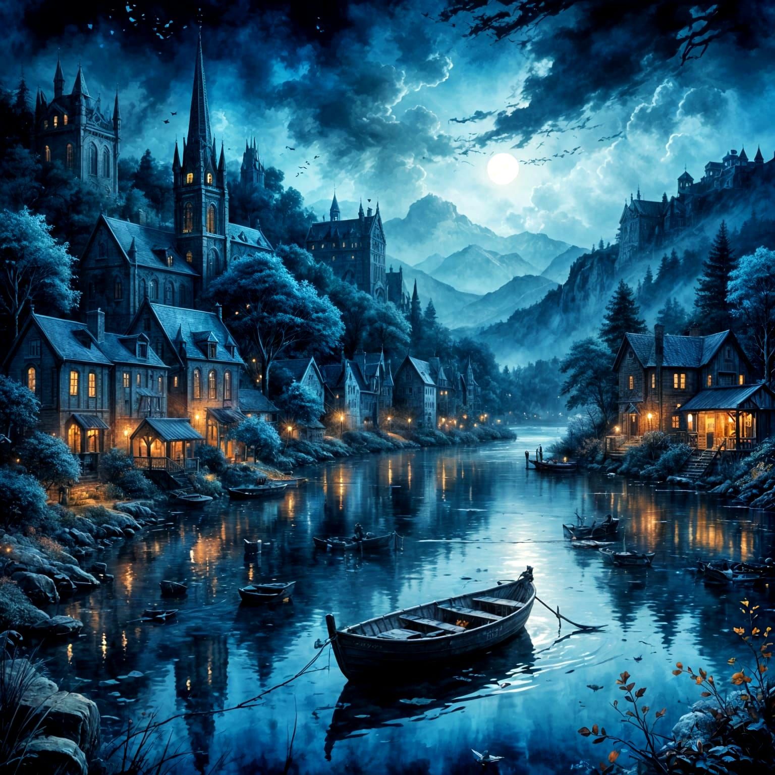 Blue Hour  by @LoveSpirit