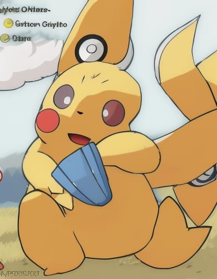 Giant pokemon helicopter