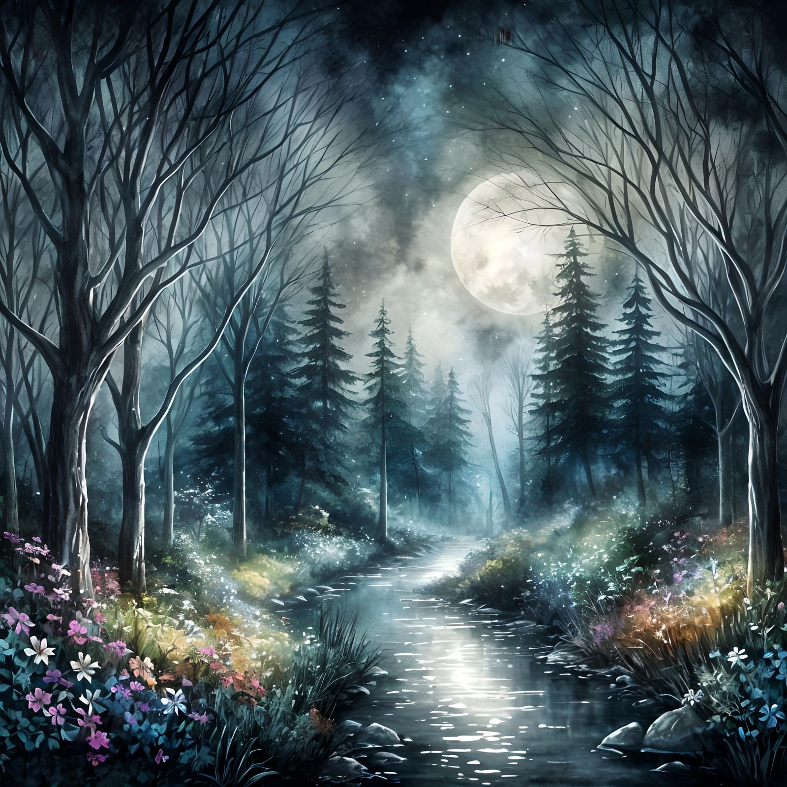 Moonlit  by @Wacky Fun