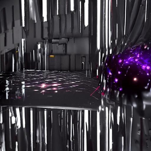 Dark Laser Glitch Galaxy volumetric lighting Unreal Engine