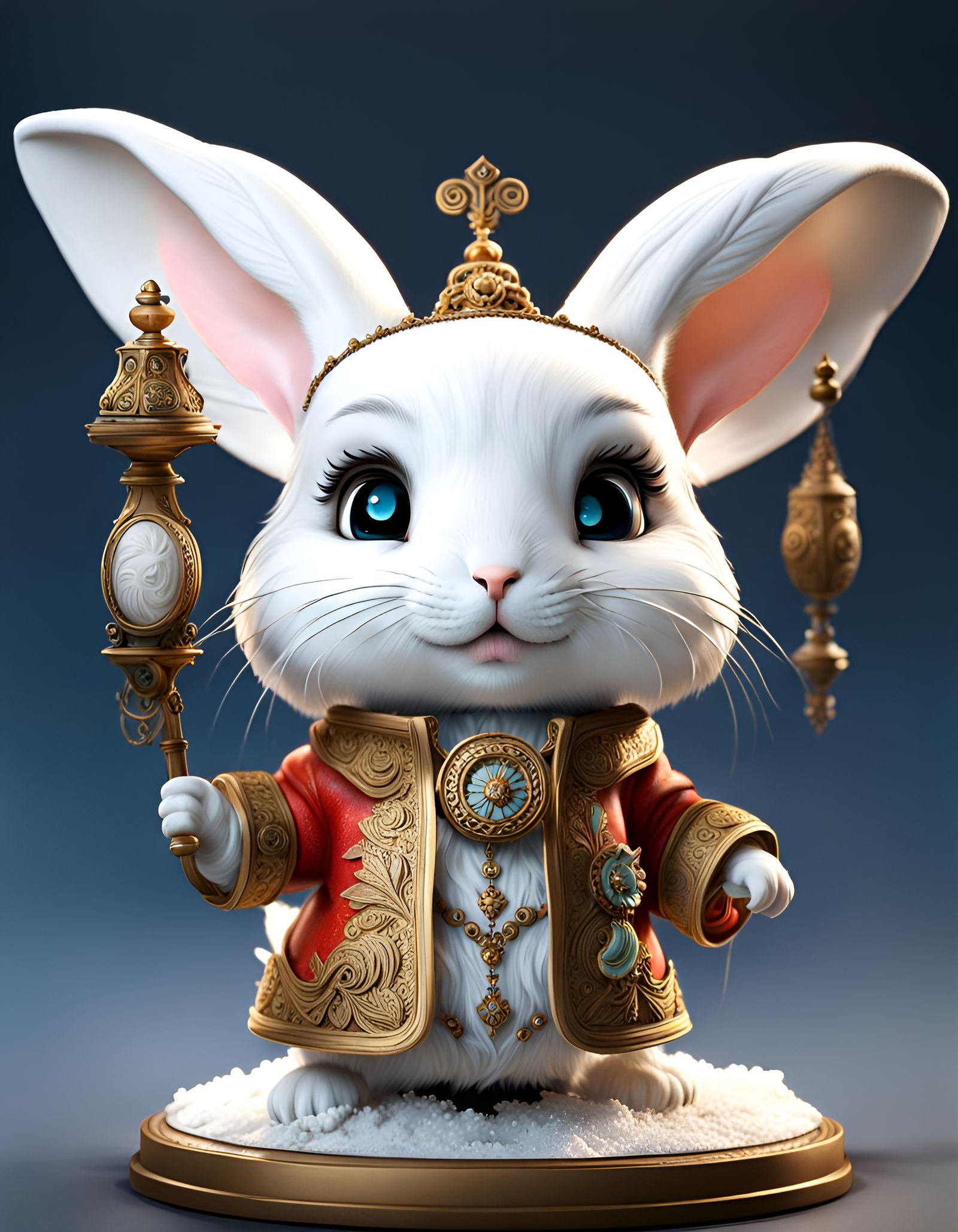 Bab6 Bunny Bobblehead 8