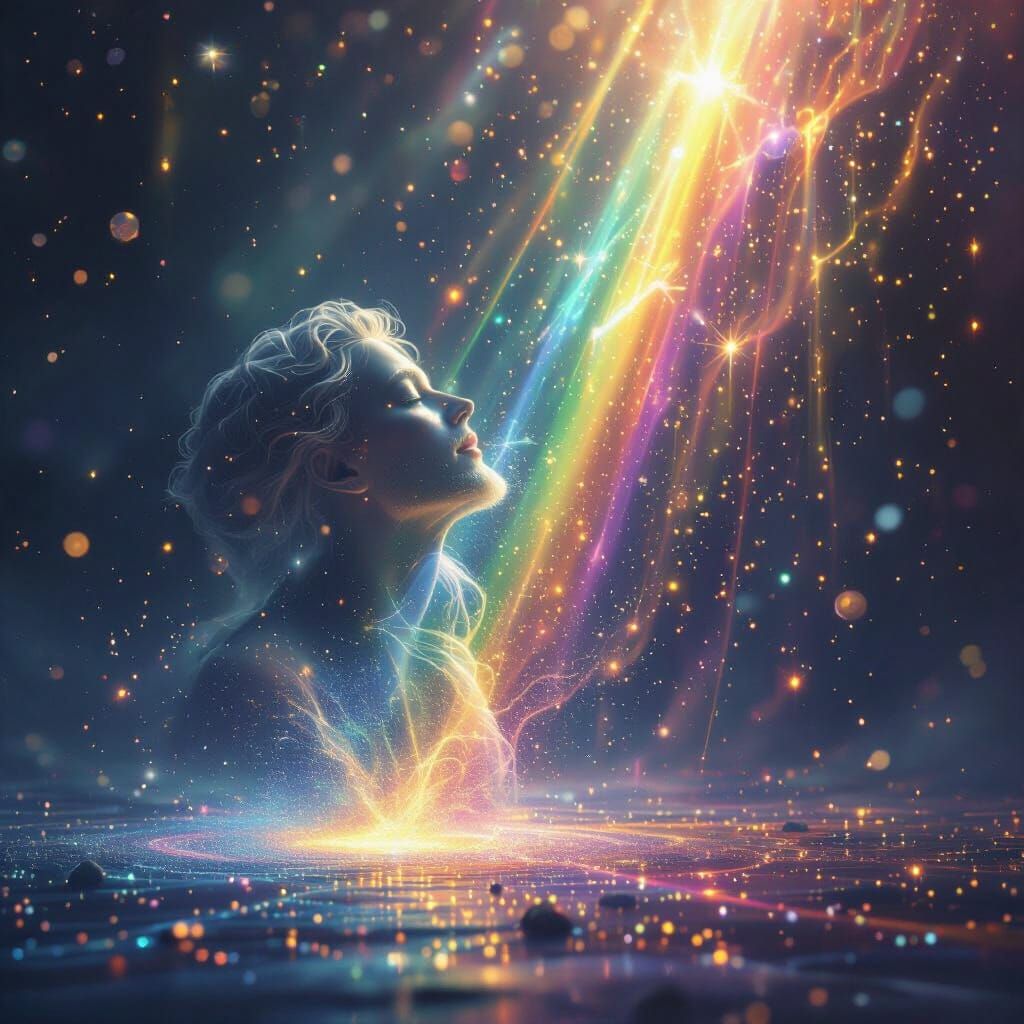 In the Beginning, the Creator created.
And there was Creation. And how did it all take place?... In
the Beginning, God sneezed. And the lmol...