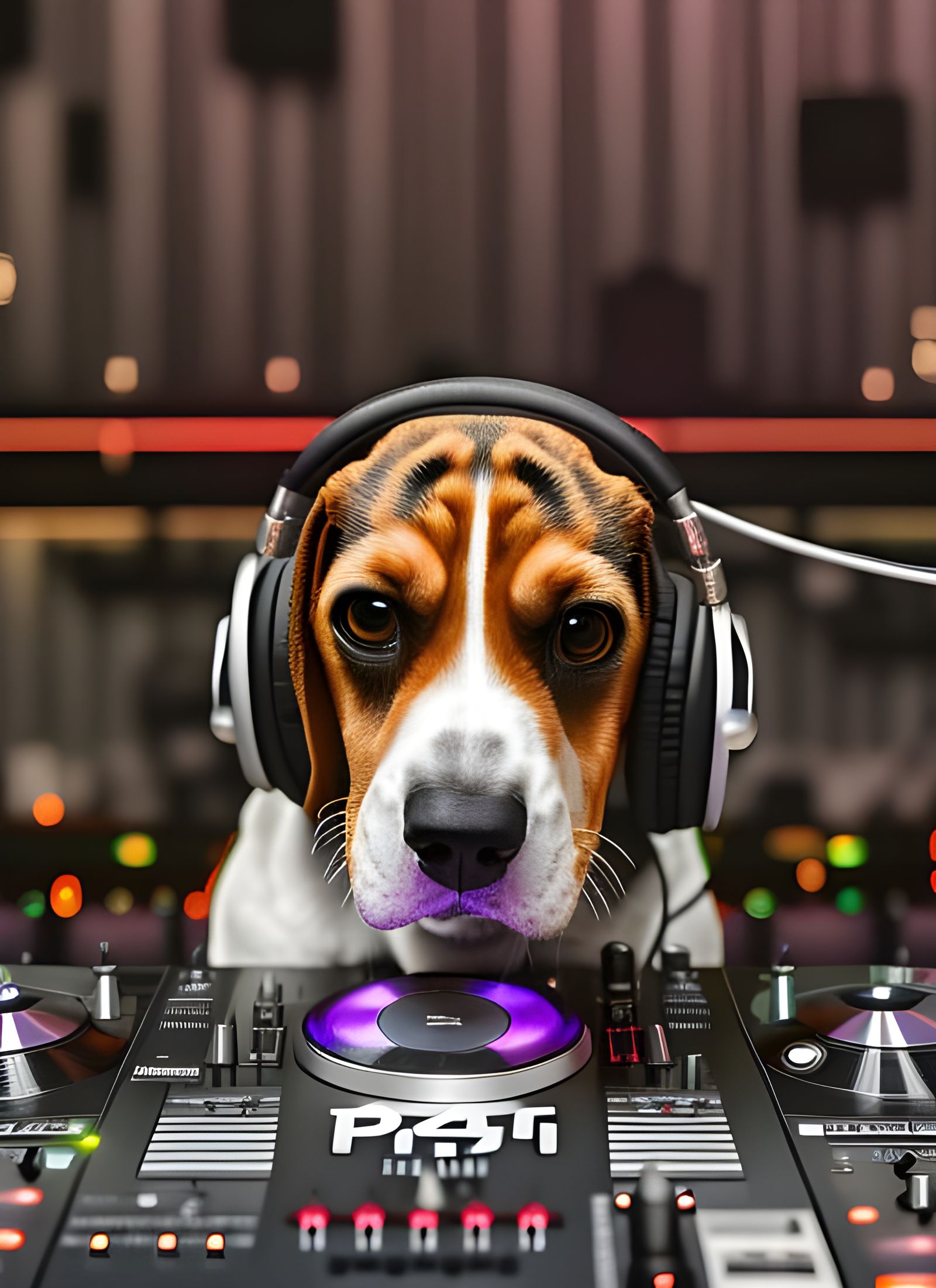 DJ BGL  by @rufusdinosaur