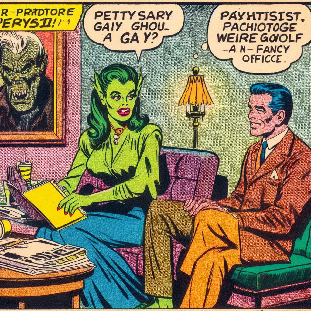 Vintage Horror Psychiatry