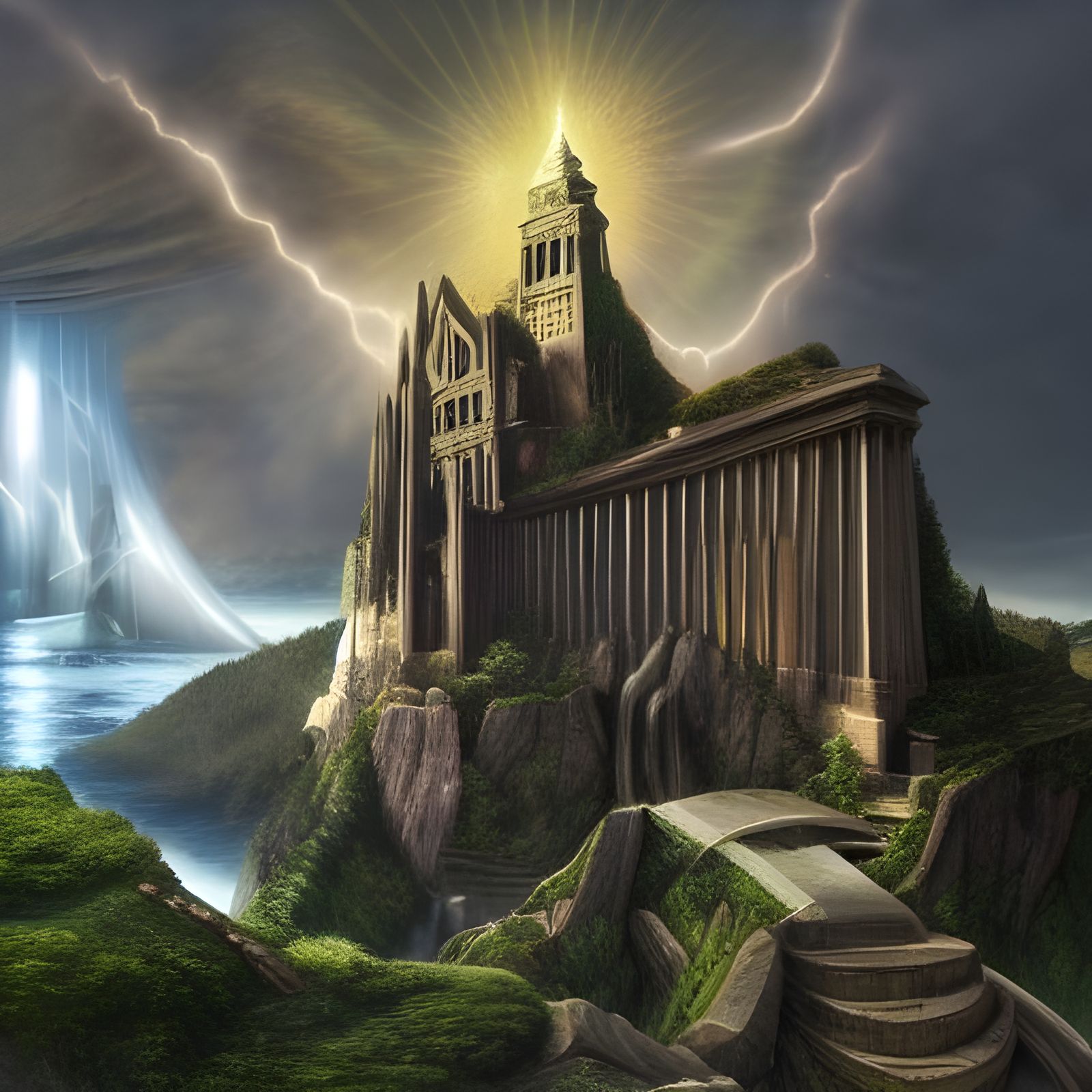 Walhalla - AI Generated Artwork - NightCafe Creator