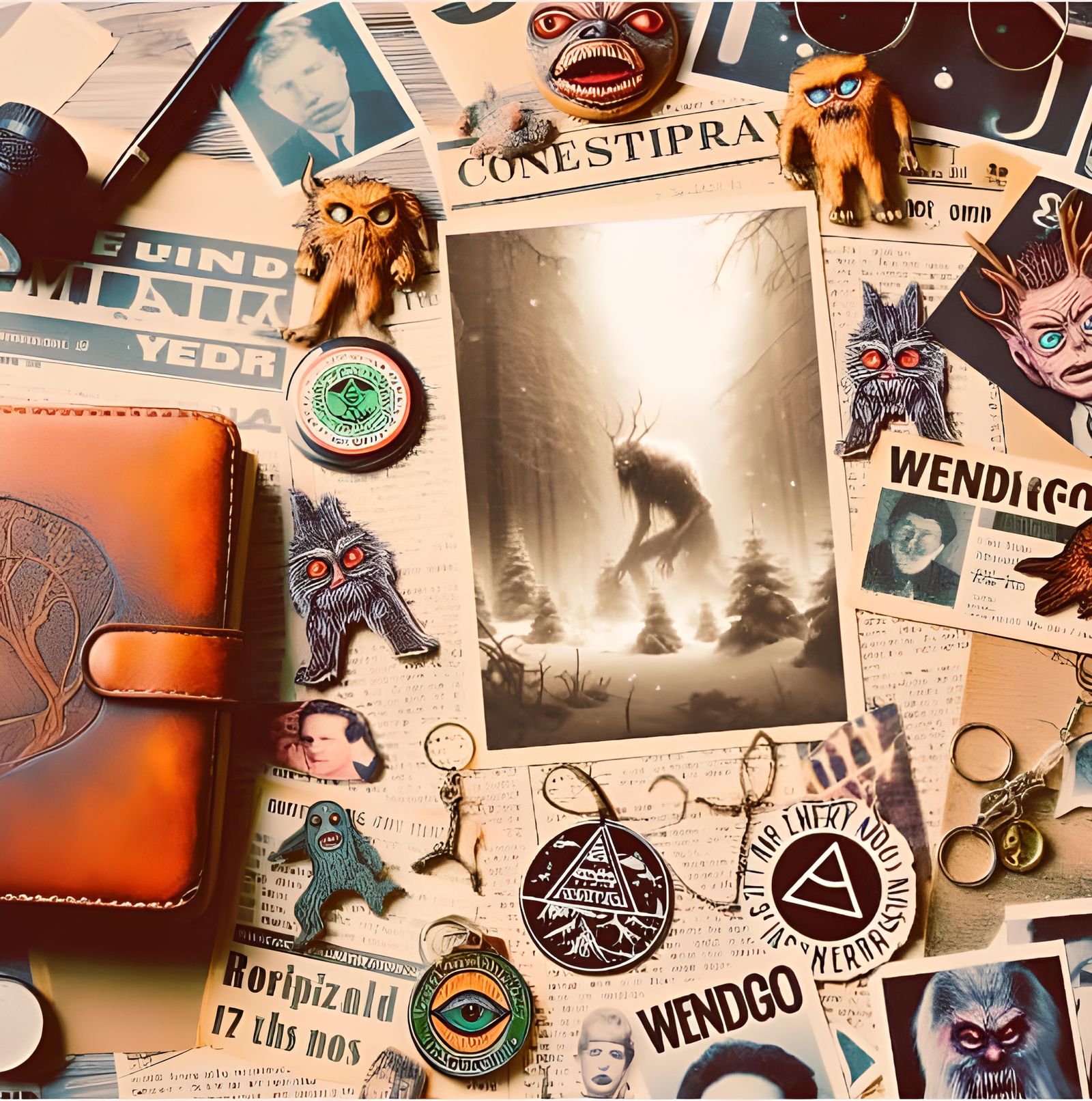 Wendigo Conspiracy Board