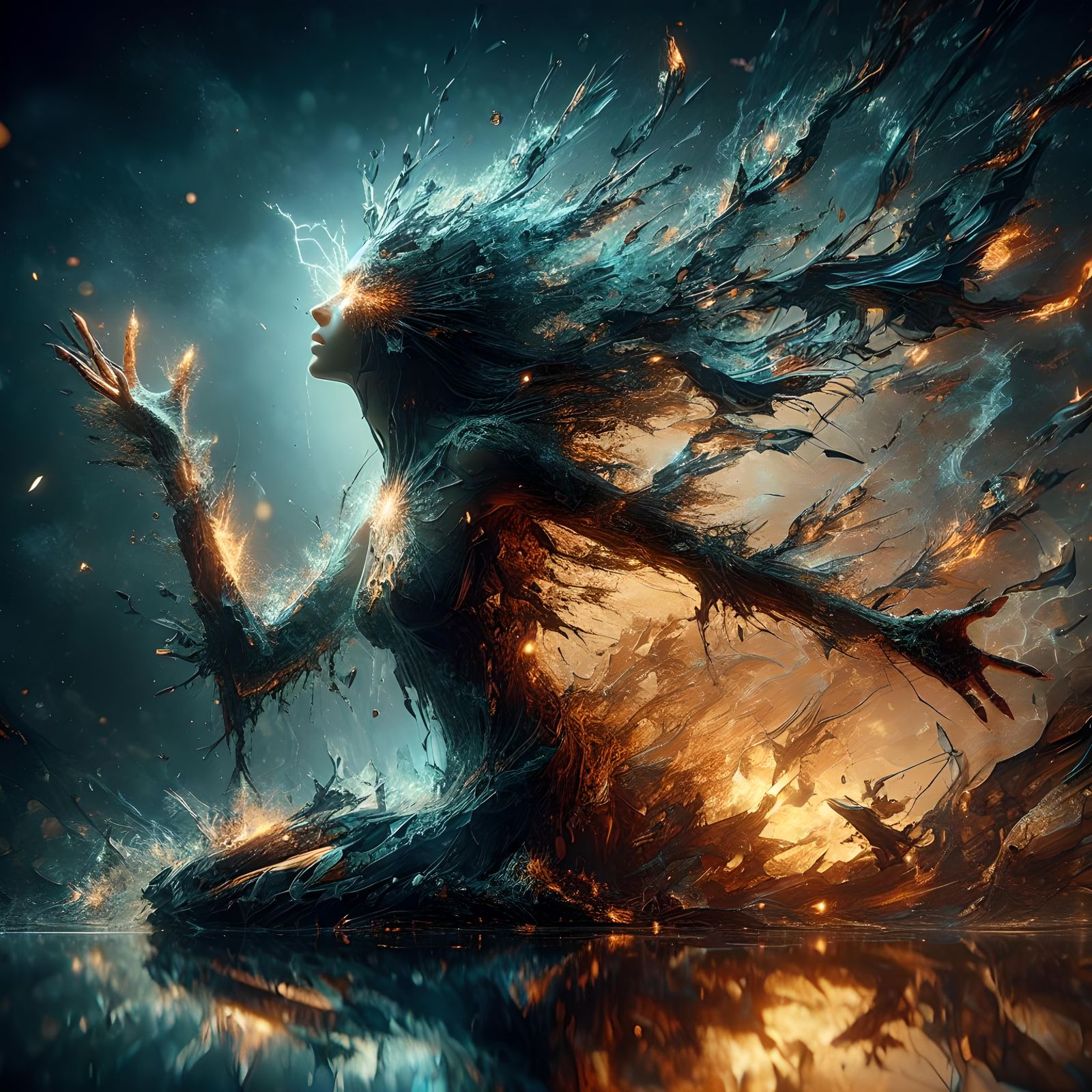 Shattered Realms  by @HippiNinjaPirate