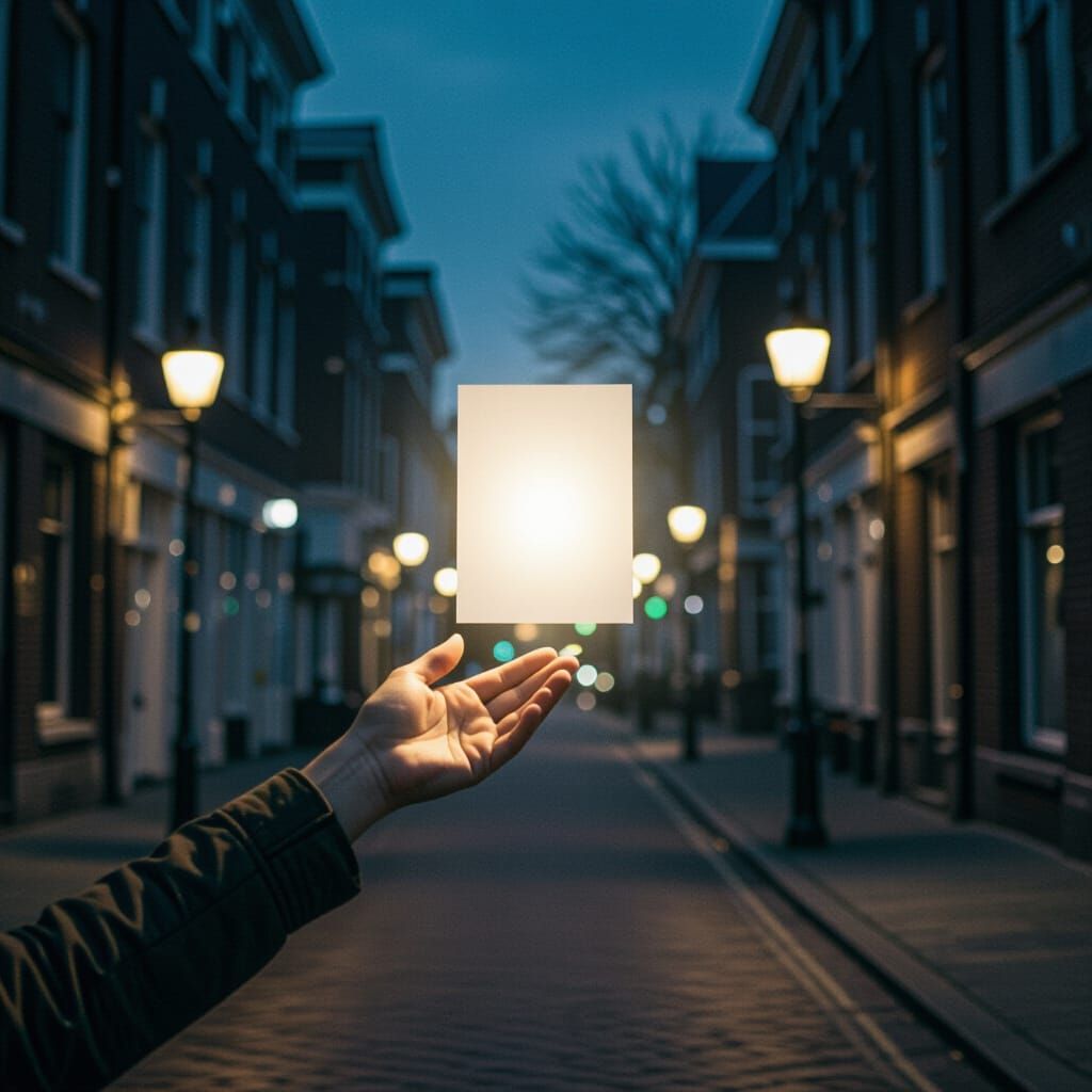 Hand Reaching for Light in the Darkness