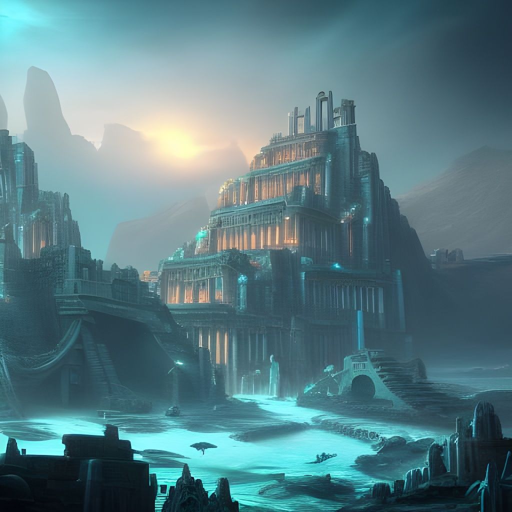 Atlantis - AI Generated Artwork - NightCafe Creator