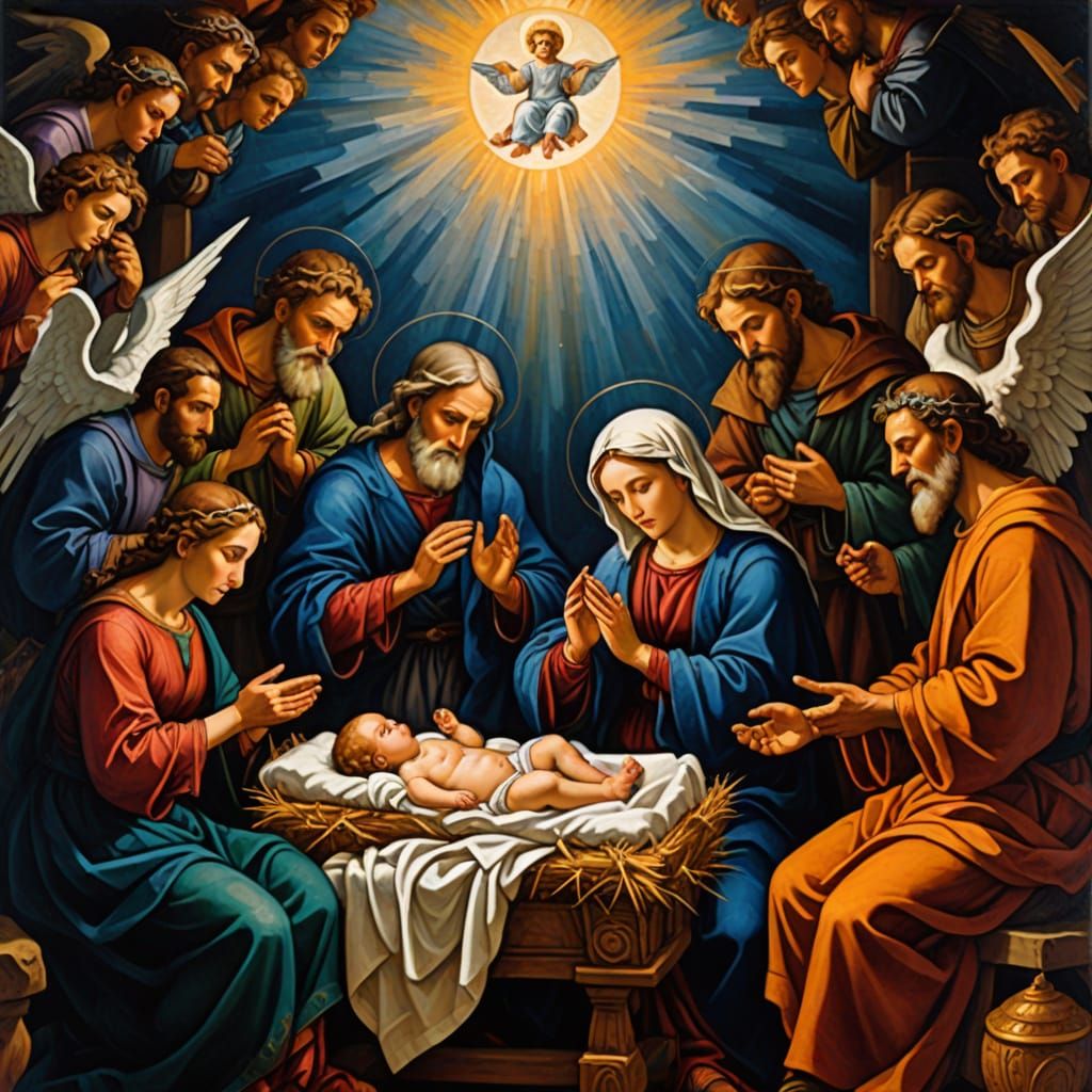 "Hark! The Herald Angels Sing"- Charles Wesley in 1739  by @Warlock11