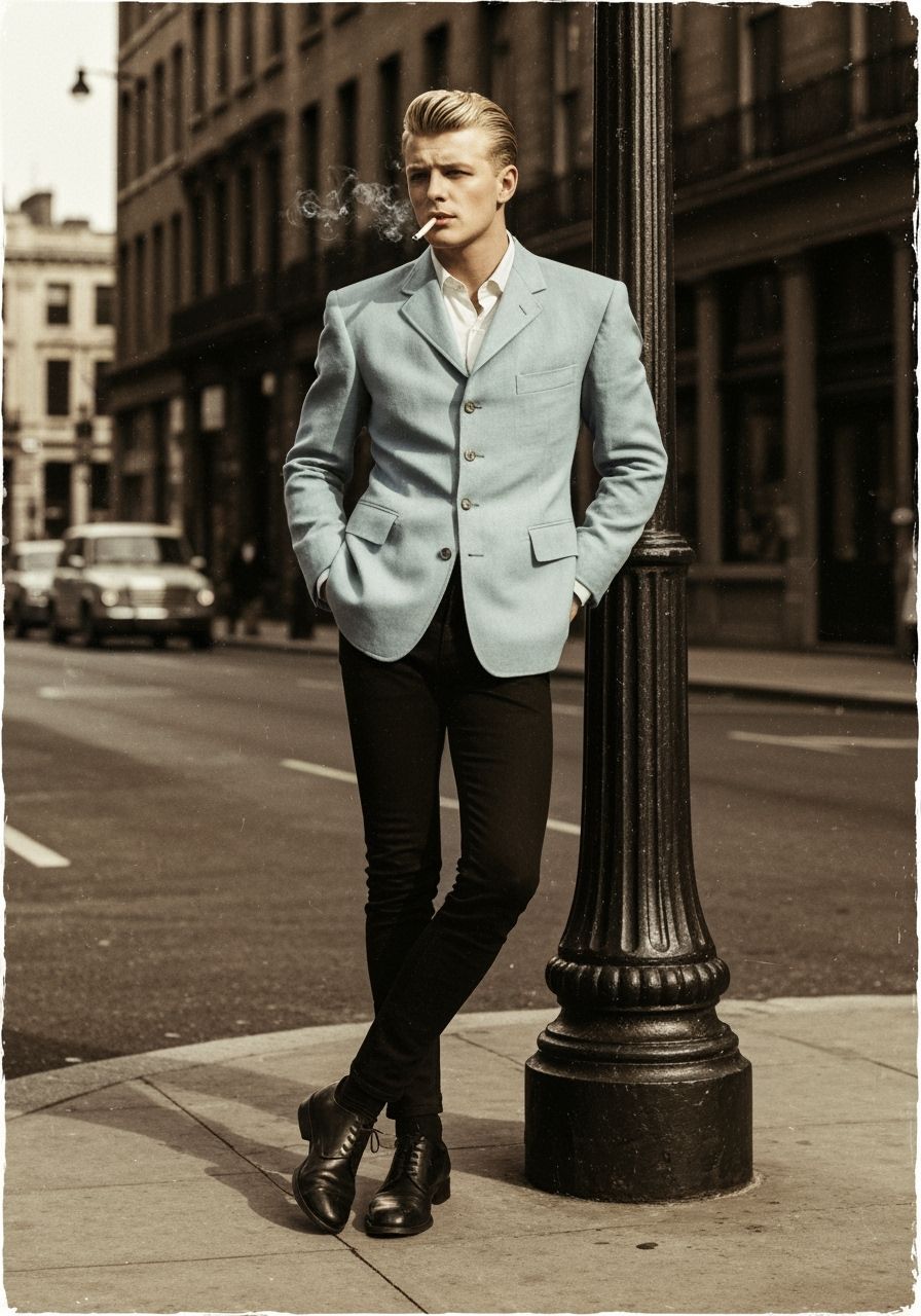 Waiting on the street corner.  by @Kernowek