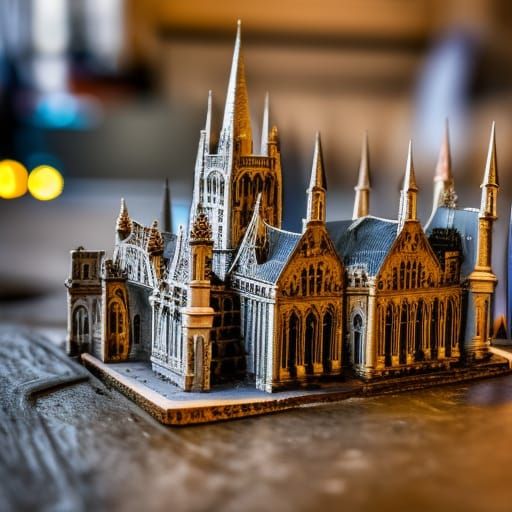 Miniature Gothic City false