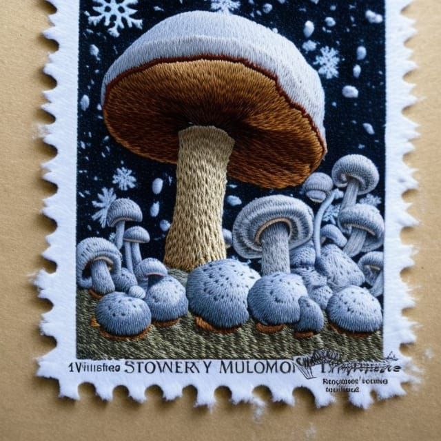 Embroidery stamp