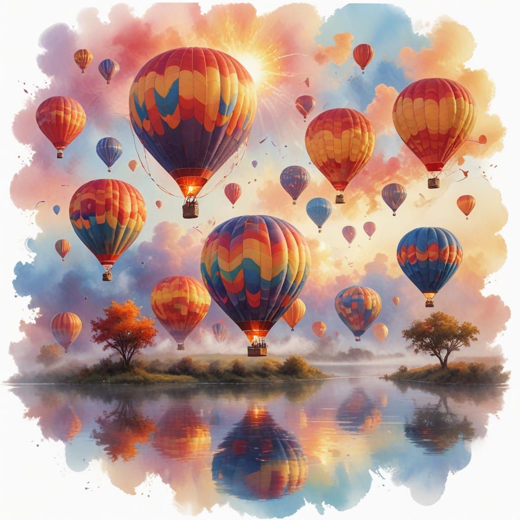 Balloon Festival   by @Kosh