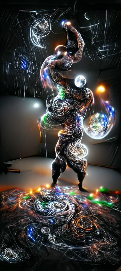 Spinning Poi Under The Weight Of The World