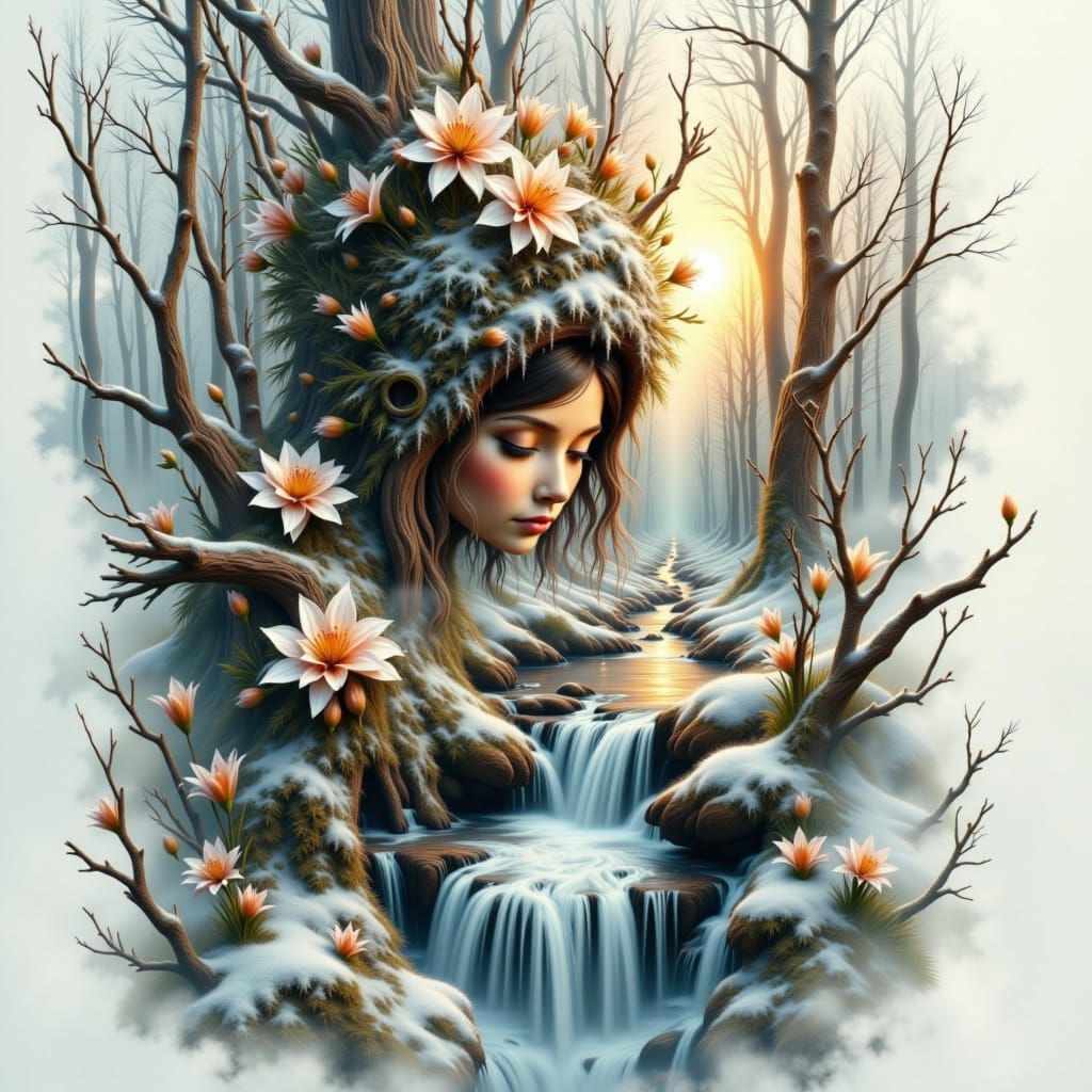 Testing my New Lora <lora:Forest Magic:1.0>