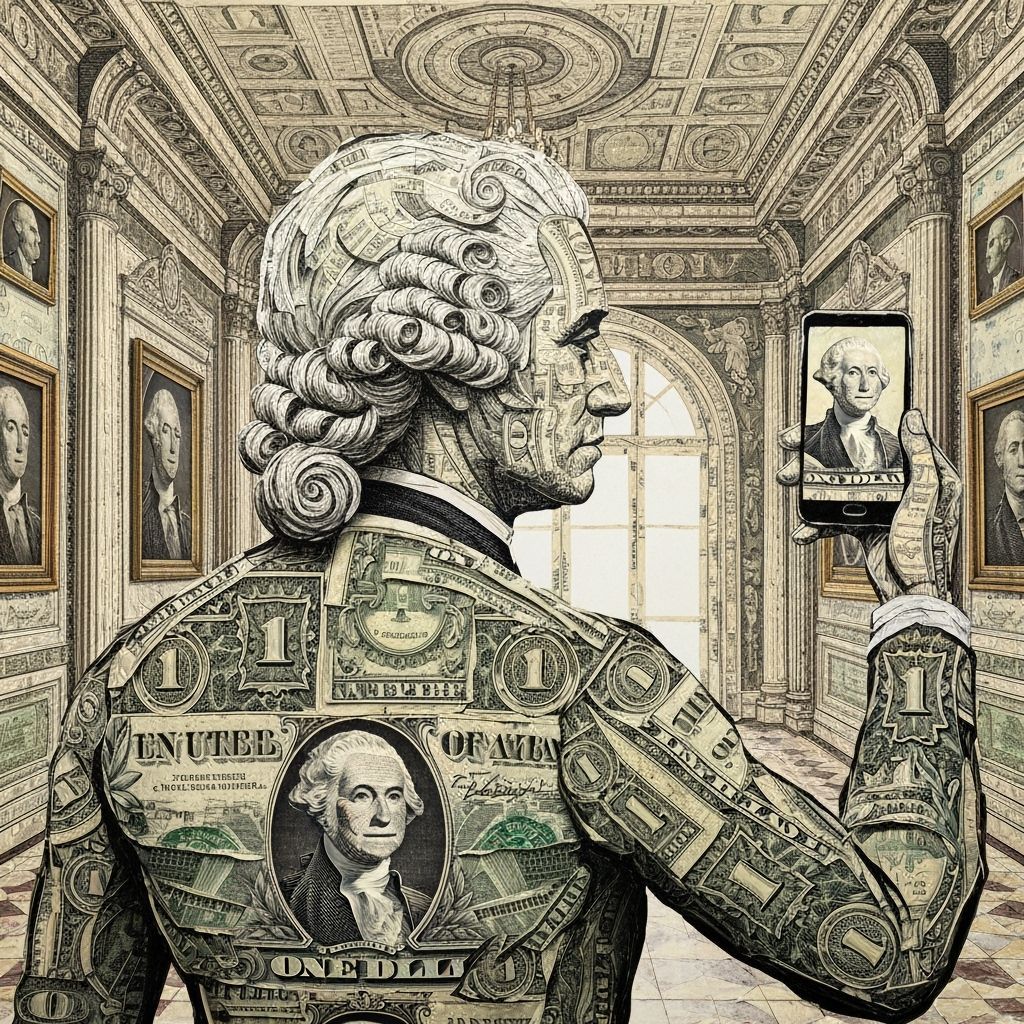 In Selfie We Trust.  by @StinkPad