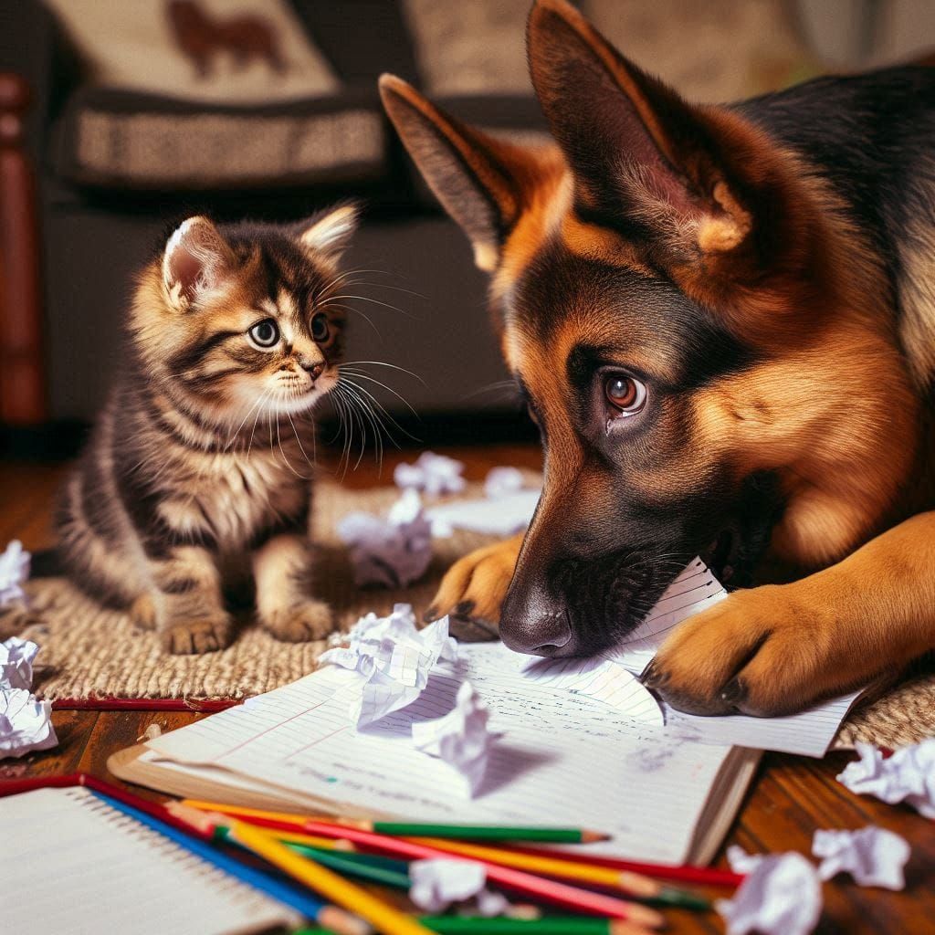 This is how you eat homework