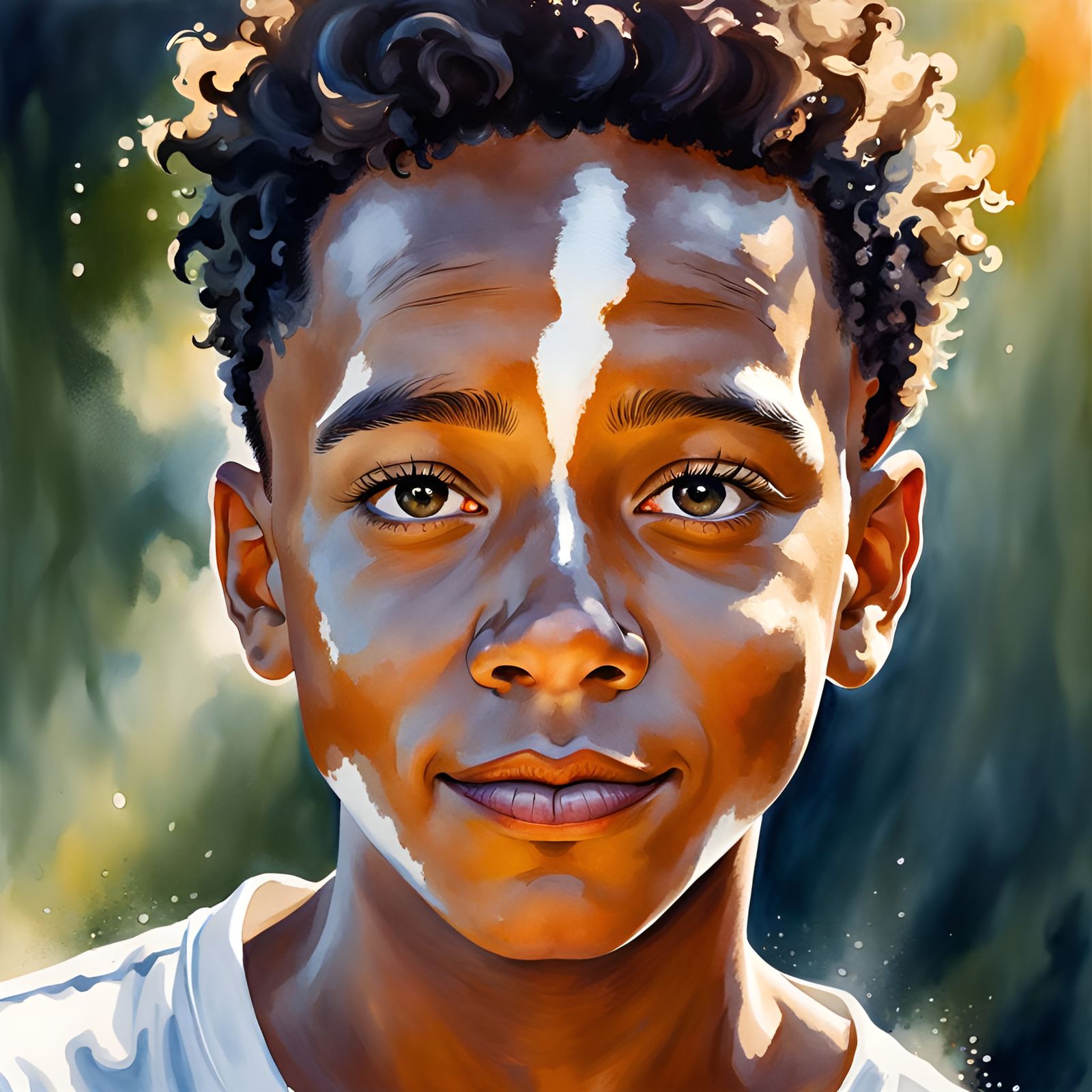 Vitiligo Boy <3 [Imperfect is perfect]  by @LaLaloria